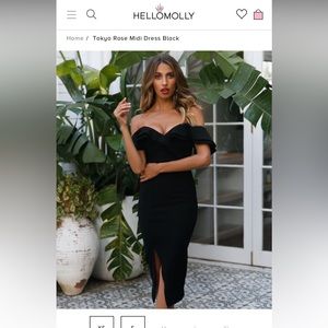 Hello Molly Tokyo Rose Midi